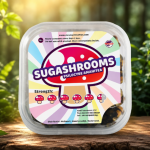 Sugashrooms magic truffels (Psilocybe Amanitea) verpakking — De Truffeltuin