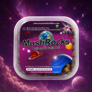 MushRocks magic truffels (Psilocybe Galindoii) verpakking — De Truffeltuin