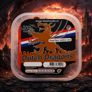 Dutch Dragons magic truffels (Psilocybe Naranja) verpakking — De Truffeltuin